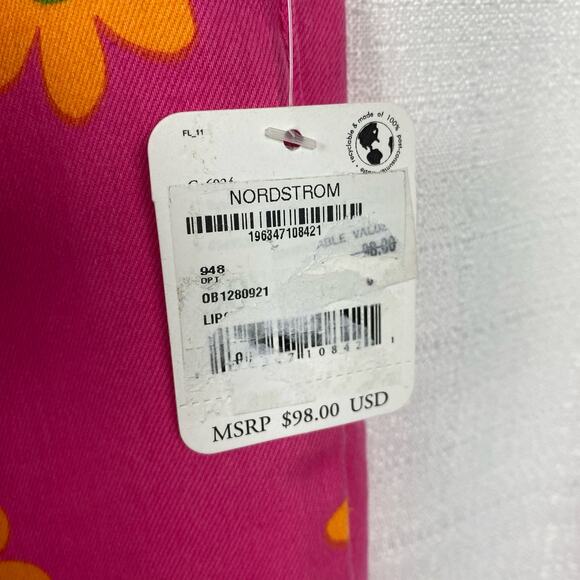 Free People Pink Floral Youthquake Wide Leg Crop Pants Sz.30 NWT - Picture 11 of 16